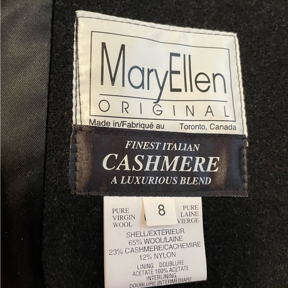 Cashmere & wool women’s pea coat - Picture 5 of 5